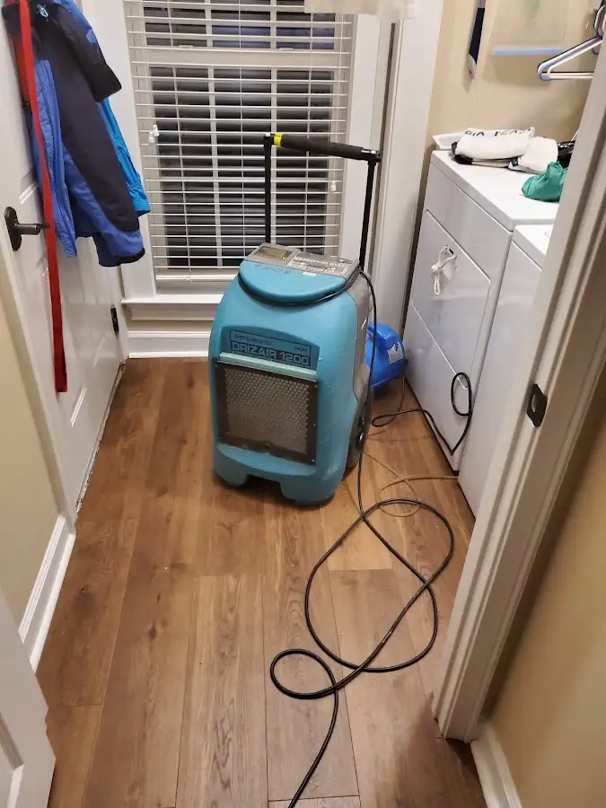 Commercial dehumidifier deployed for Flood Damage Cleanup in Kerrville